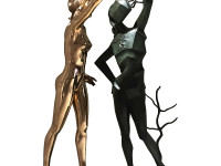 Dali 4 Salvador Dali-Espana-1904-989-Hommage-a-Terpsicore-bronce-182z-104x84cms-1984